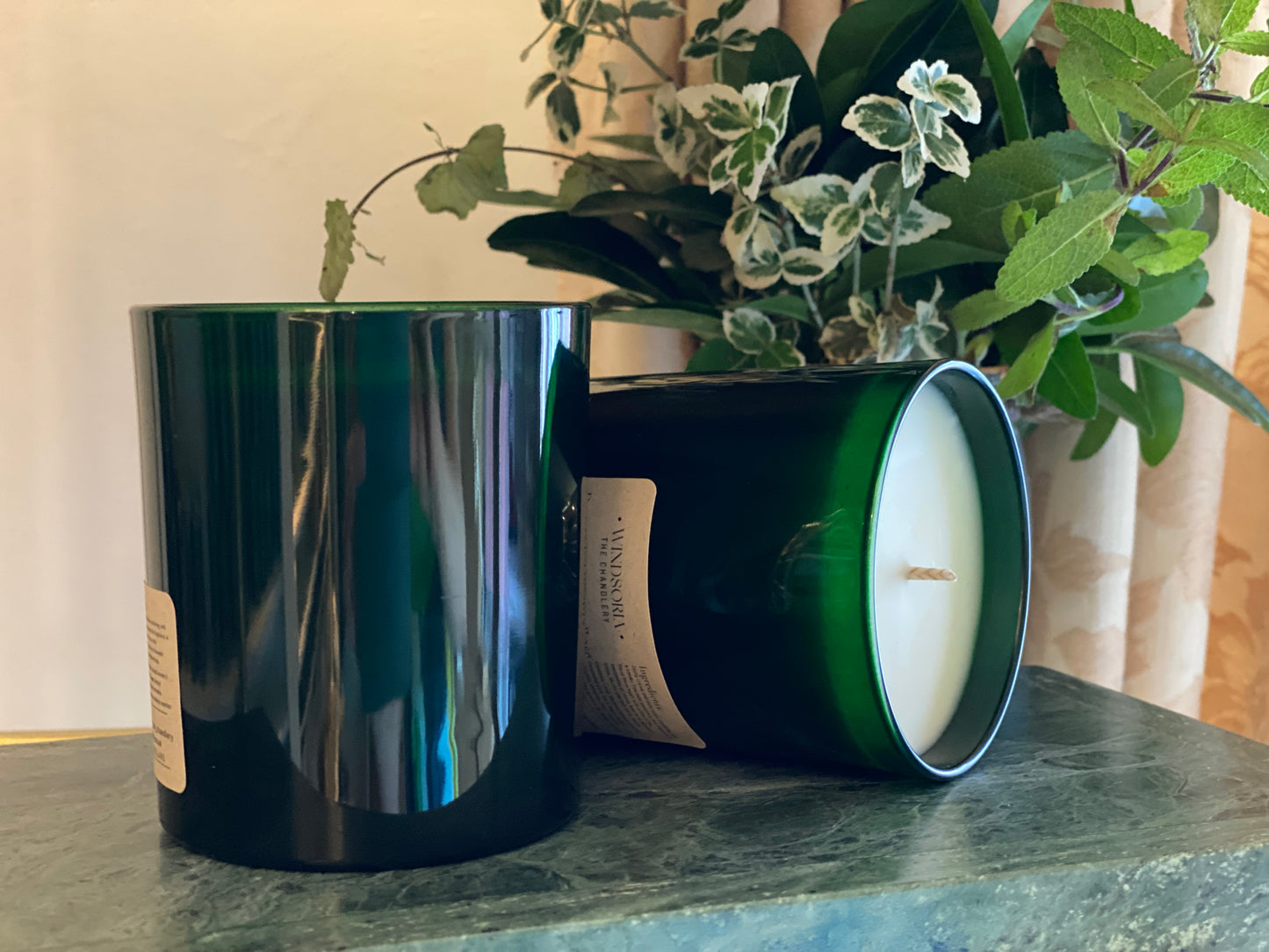 Tomato Leaf Soy Wax Candle