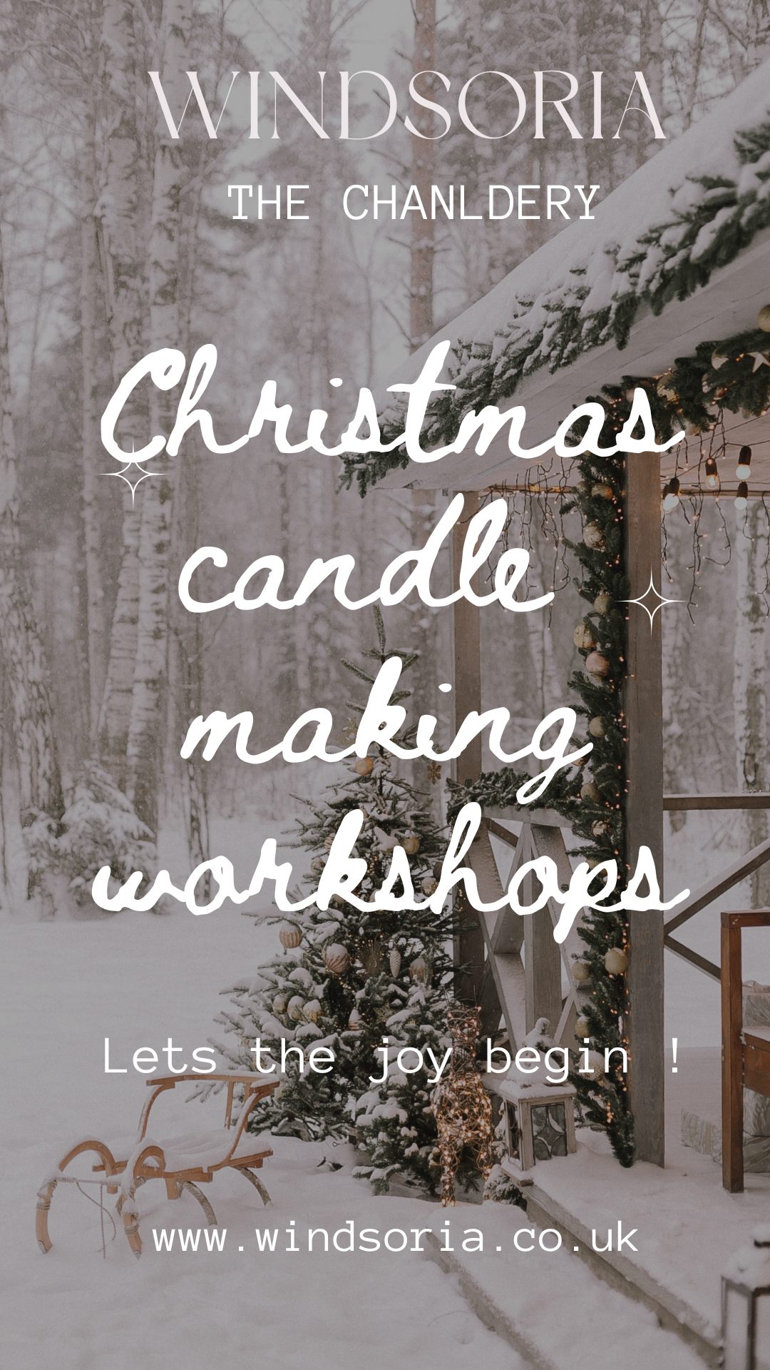 Christmas candle making workshops in Windsor, Berkshire. Christmas activities in Windsor. What to do in Windsor christmas.