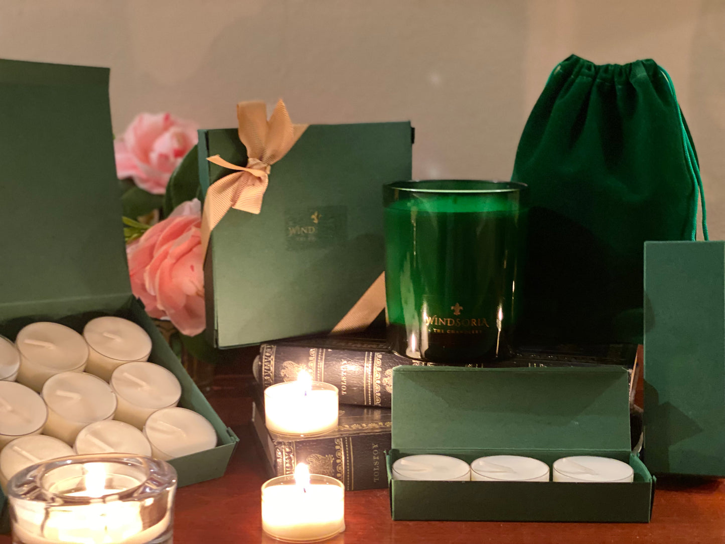 Luxury Tealights set of 9