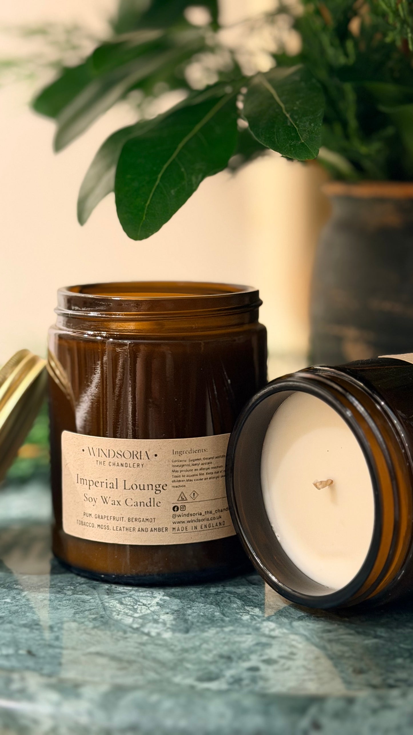 Imperial Lounge Soy Wax Candle _ Medium