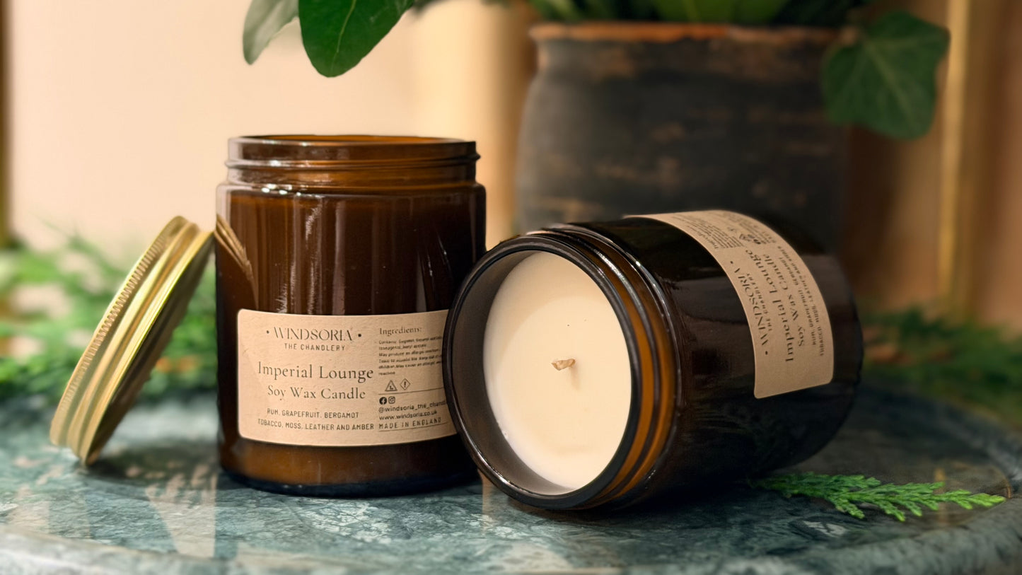 Imperial Lounge Soy Wax Candle _ Medium