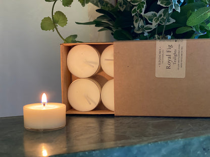 Royal Fig soy wax tealights