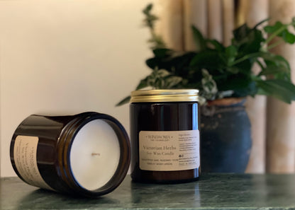 Victorian Herbs Soy Wax Candle