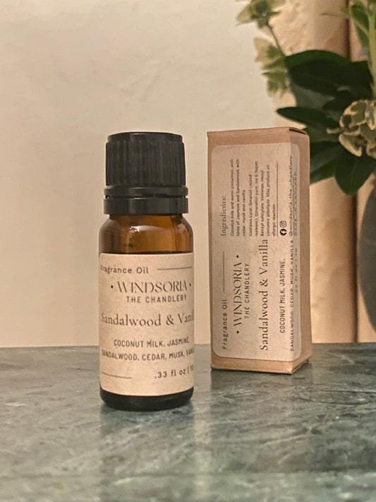 Sandalwood & Vanilla Fragrance Oil