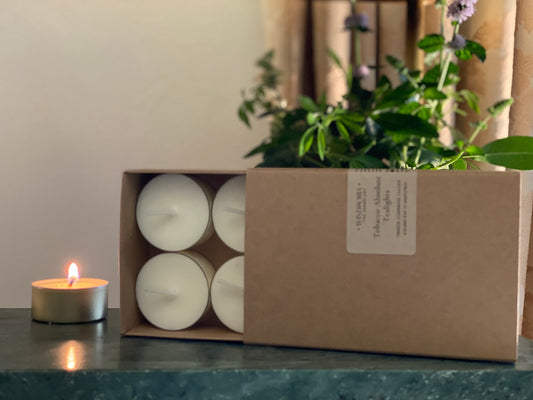Tobacco Absolute Soy Wax Tea Lights