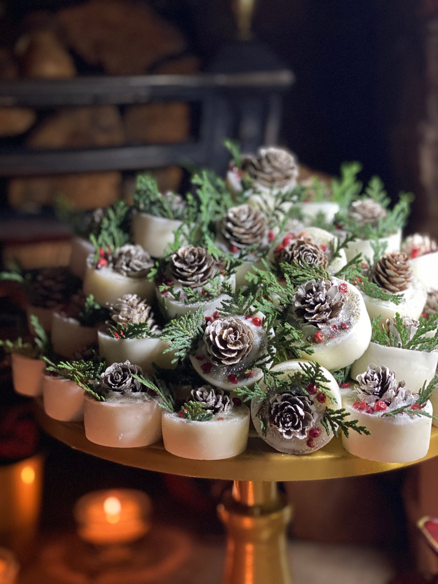 Winter Berries  Botanical Wax Melts (Set of 4)